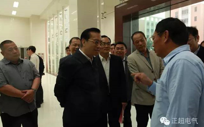 汕头市委书记陈良贤带队赴AG线上电气调研